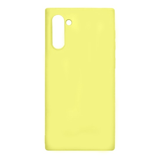 Soft Silicon Case for Samsung Galaxy Note 10 Yellow Soft Silicon Case for Samsung Galaxy Note 10 Yellow
